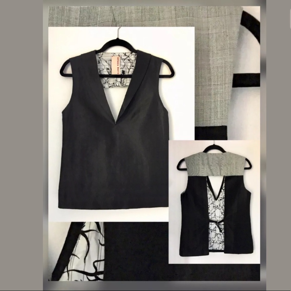 Antonio Marras Open Back Top Vest S M EXCELLENT - Picture 1 of 7